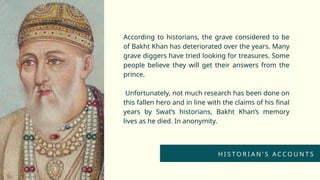 Bakht Khan - One of India's Freedom Fighter | PPTX