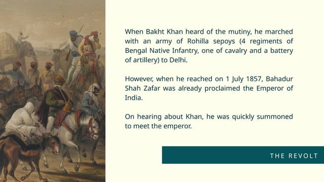 Bakht Khan - One of India's Freedom Fighter | PPTX | Sikhism | Religion ...