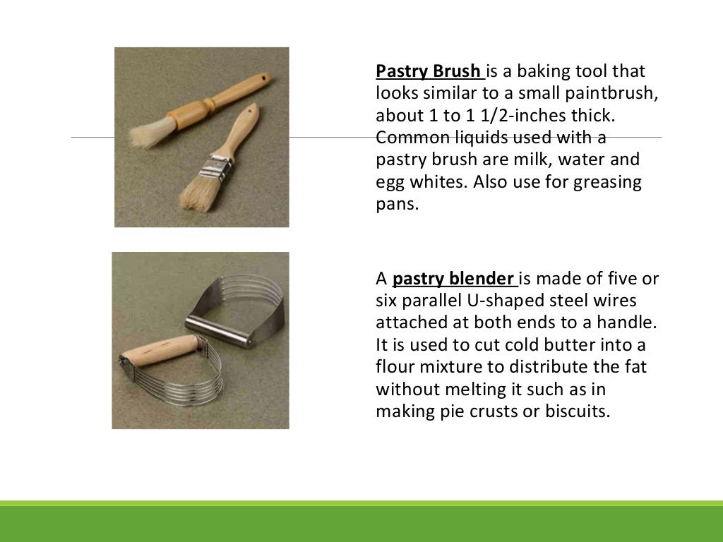 Baking Tools and Equipment