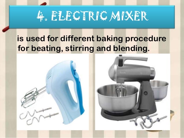 Baking Tools And Equipments And Their Uses With Pictures - slideshare