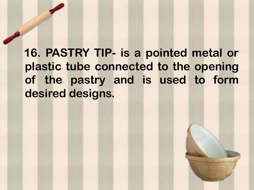 Baking tools and equipment