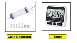 Cake Decorator Timer
 
