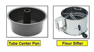 Tube Center Pan Flour Sifter
 