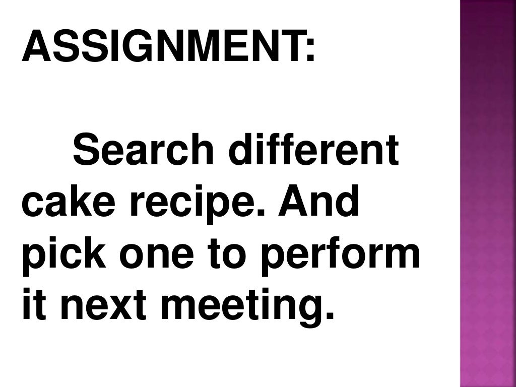 Baking tools and equipments