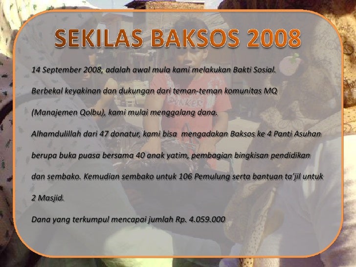 Baksos Ramadhan 2011