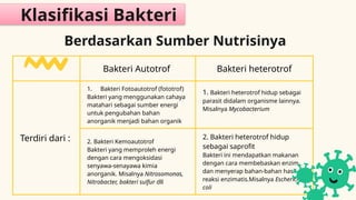BAKTERI.pptx struktur dan fungsi bakteri | PPTX