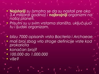 Bakterije | PPT