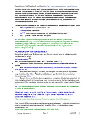 Serial Ilmu Huruf | PDF