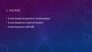 Balaam: The Prophet Driven by Greed and Its Consequences | PPTX