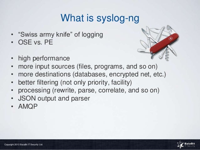 Why proper logging is important
