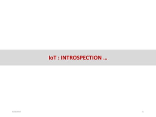 IoT : INTROSPECTION …
8/26/2016 21
 