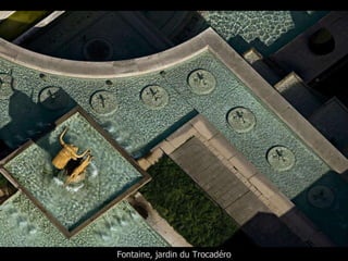 Fontaine, jardin du Trocadéro 