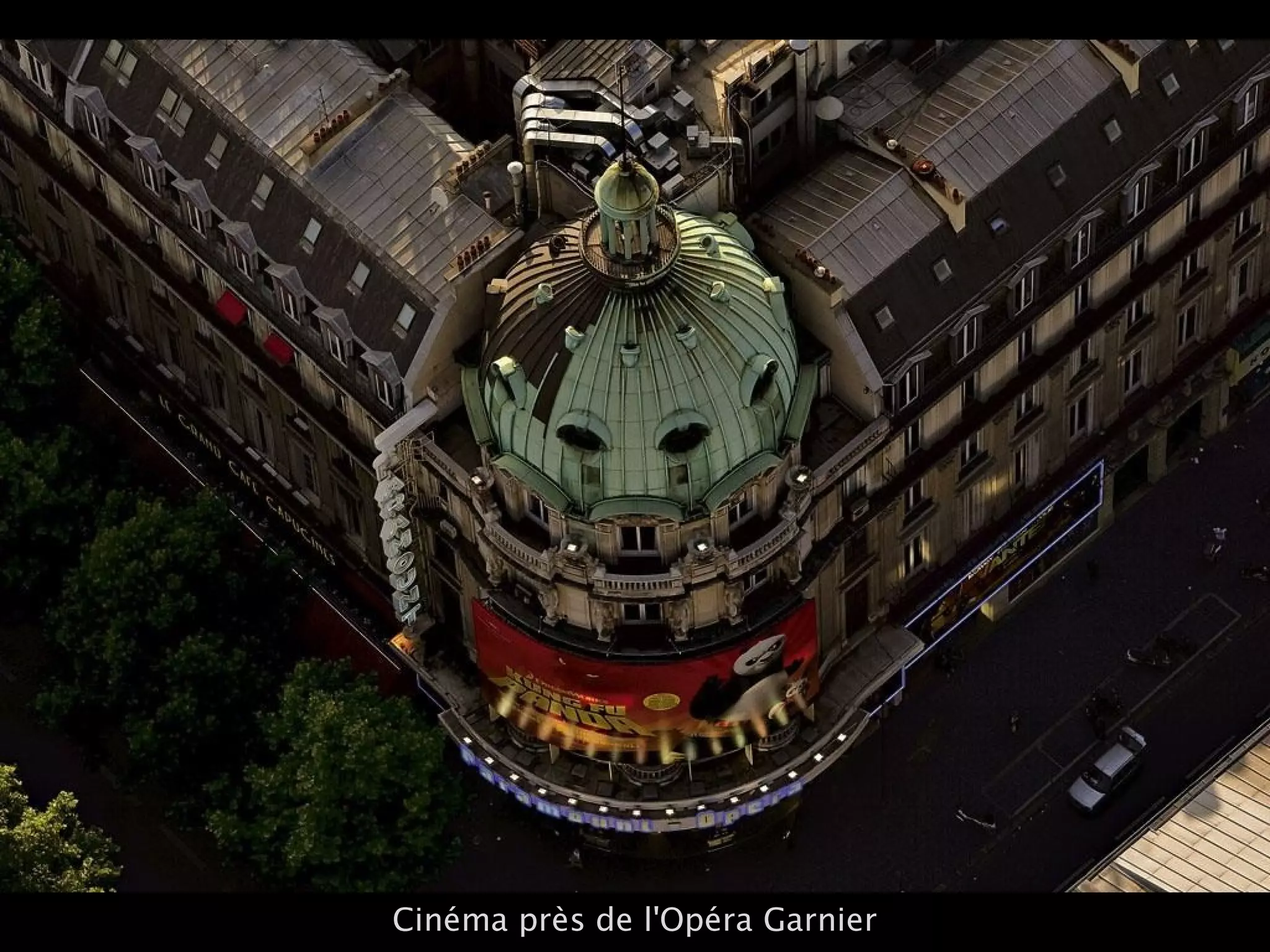 Cinéma près de l'Opéra Garnier