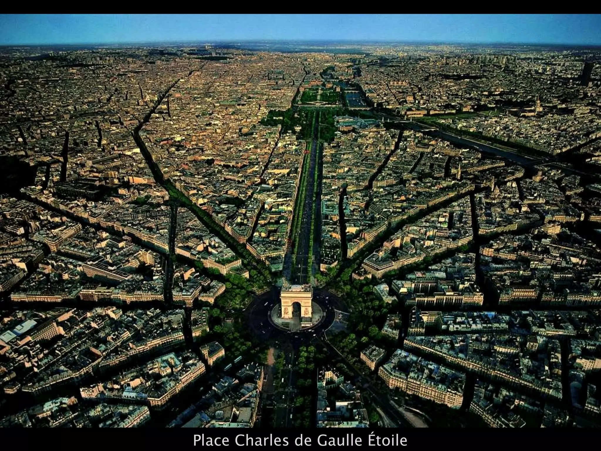 Place Charles de Gaulle Étoile