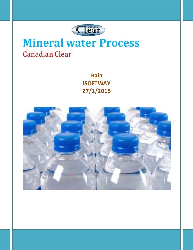 Best Mineral Water Process for Purified Water