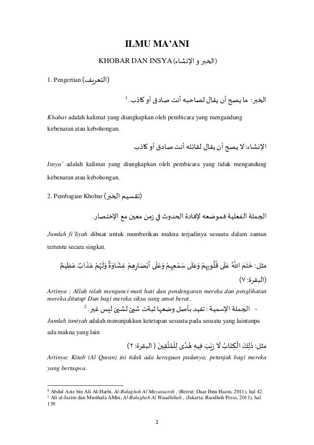 Balaghoh Ma Ani Badi Bayan