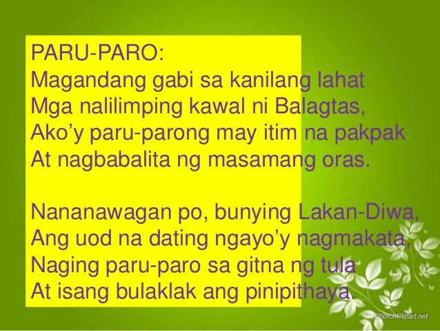 Ano Ang Balagtasan Tagalog Balagtasan