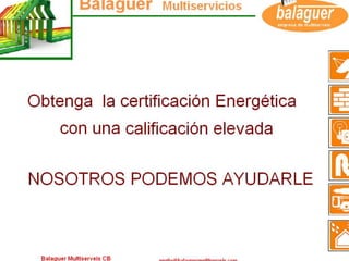 Balaguer certificado enegetico