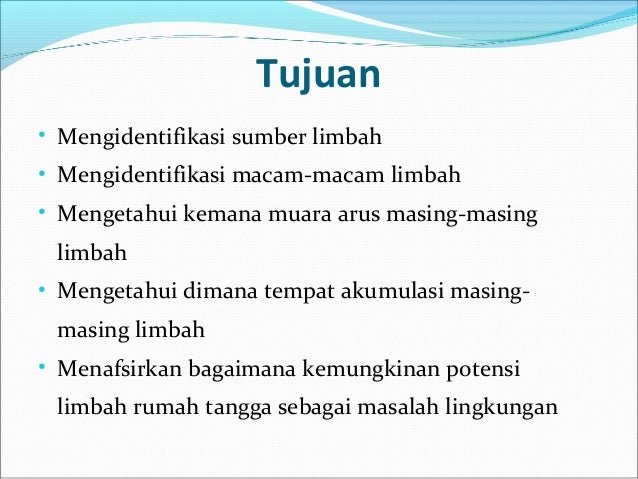 pengelolaan limbah cair