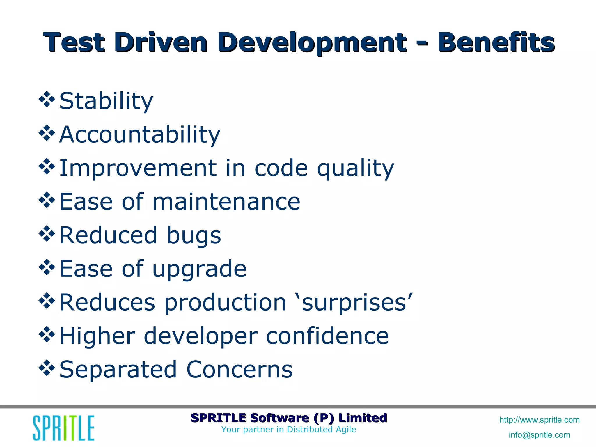 Agile Workshop: Releasing Quality Software