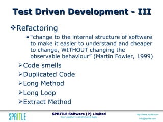 Agile Workshop: Releasing Quality Software
