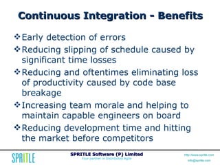 Agile Workshop: Releasing Quality Software