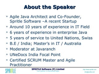 Agile Workshop: Releasing Quality Software