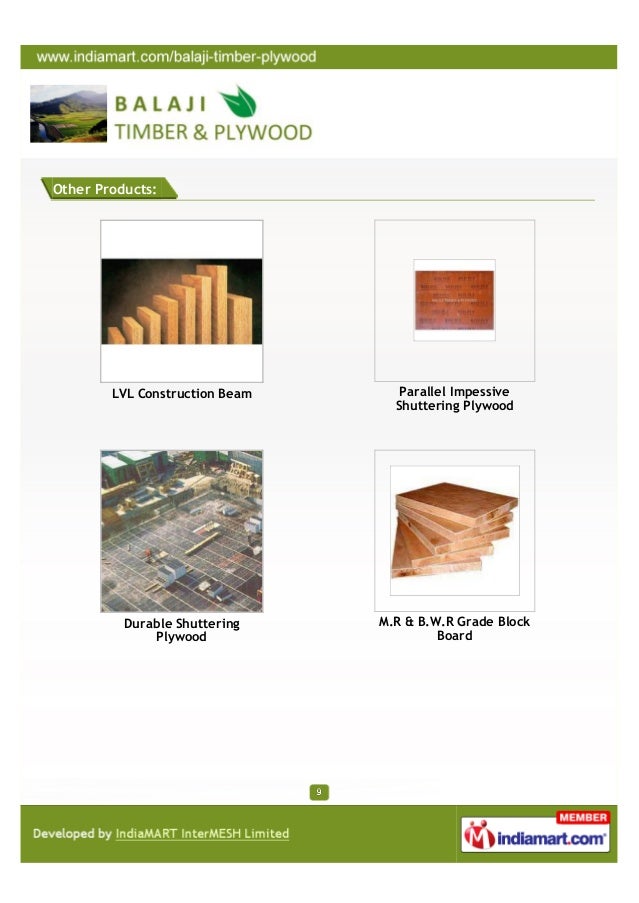 Balaji Timber & Plywood, Chandigarh, Timbers and Plywood