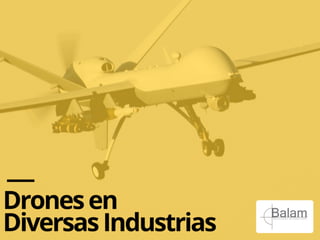Drones en Diversas Industrias