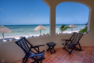 Balamku Inn on the Beach - intimate, tranquil and green hotel directly on beach Costa Maya Mexico