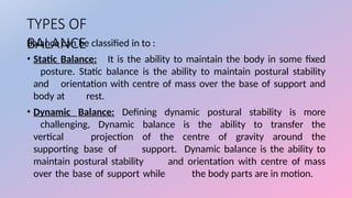 balance and balance training exercises for alderfly | PPT