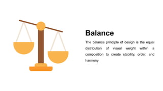 Balance as elements and principle of design | PPTX