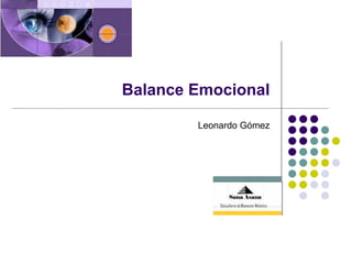 Balance Emocional Leonardo Gómez 