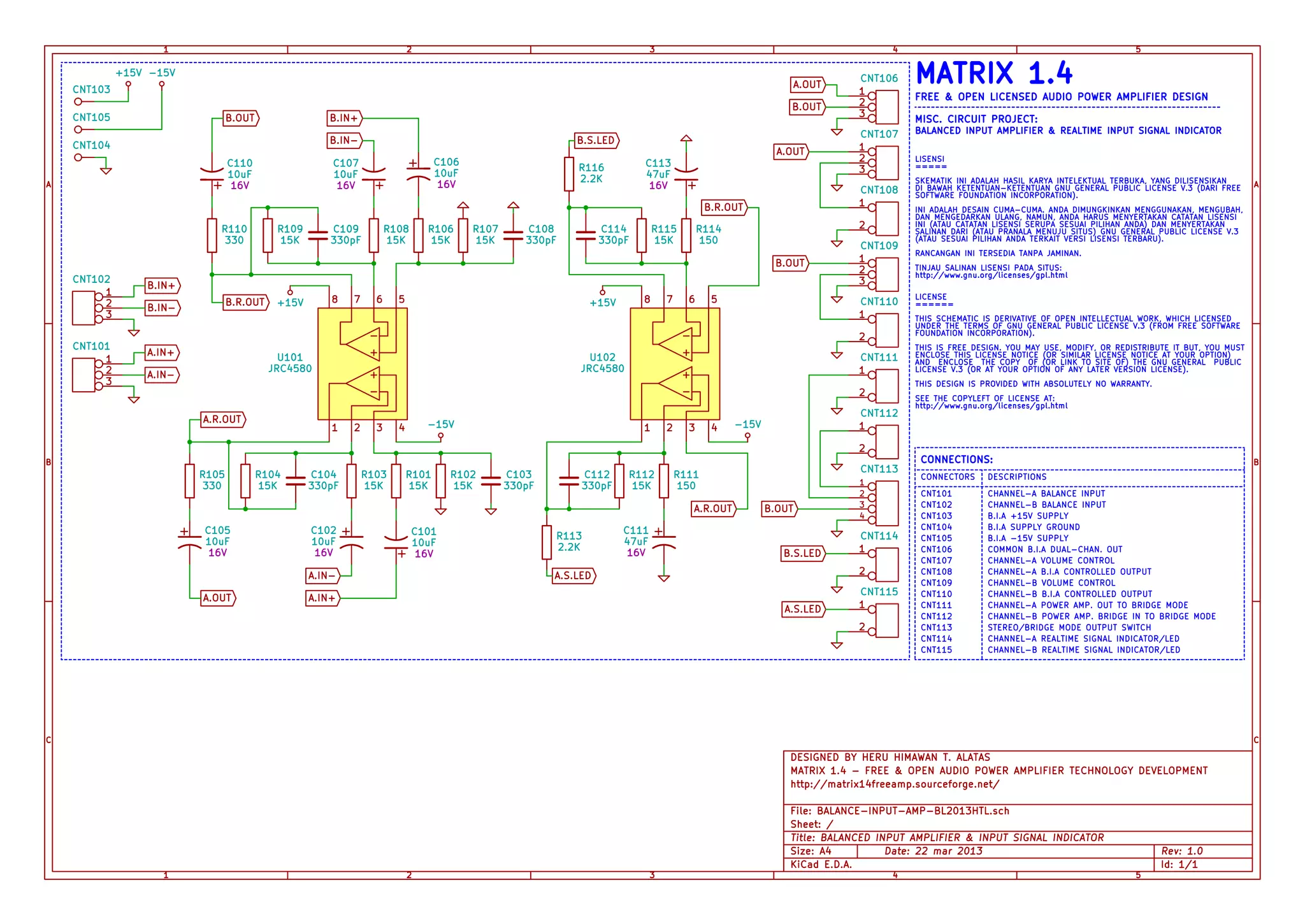 Balance input-amp-bl2013 htl-2_2 | PDF