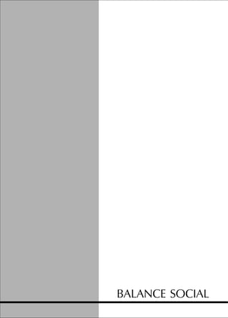 Balance Social (indicadores)