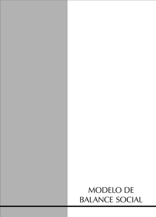 Balance Social (indicadores)