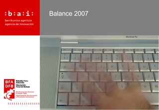 Balance  2007 