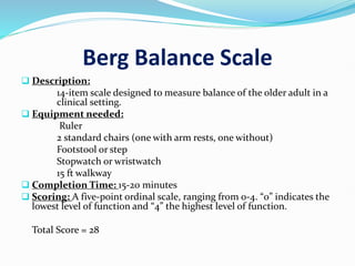 Berg Measure BALANCE AND COORDINATION and PROPIOCEPTION.pptx