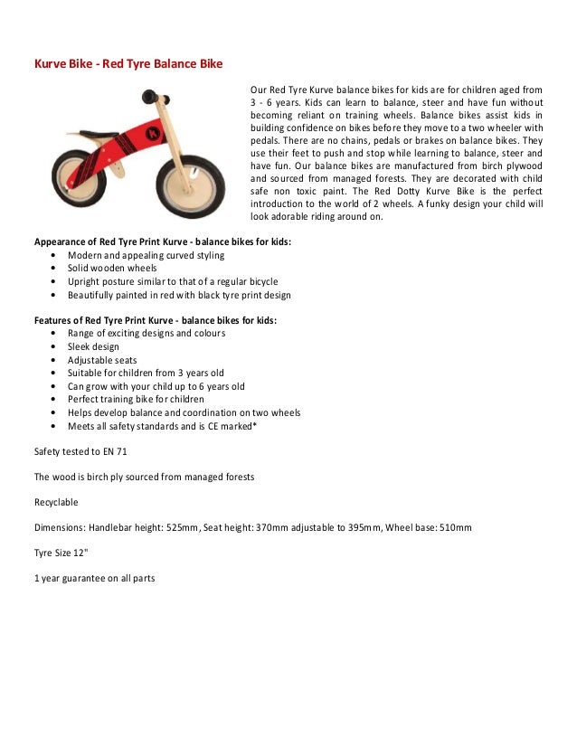 balance bike the entertainer