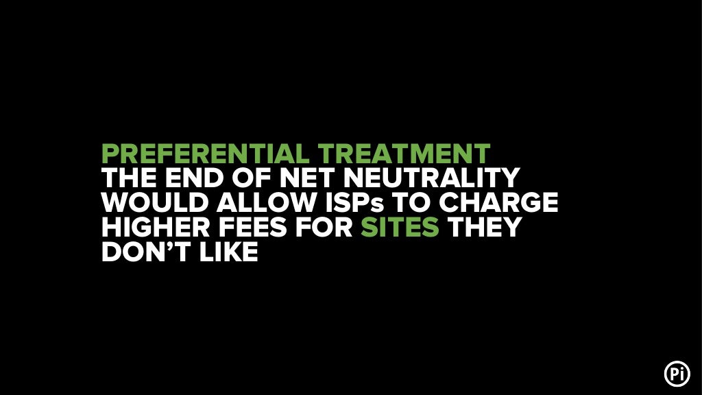 PREFERENTIAL TREATMENT THE END OF