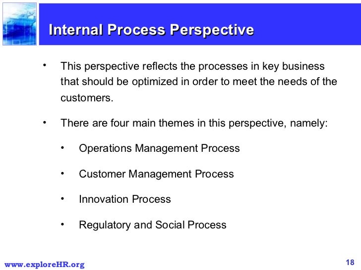 balanced scorecard