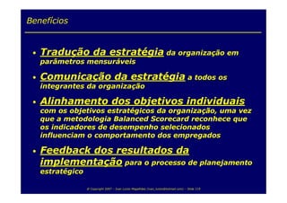 Balanced Scorecard para TI
