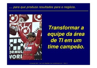 Balanced Scorecard para TI