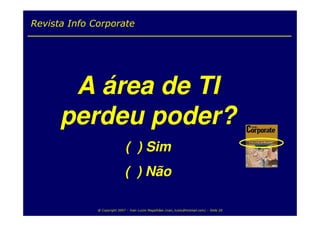 Balanced Scorecard para TI