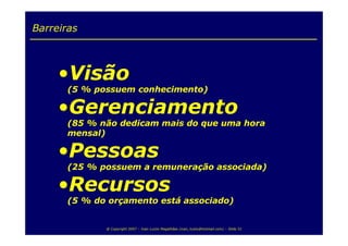 Balanced Scorecard para TI