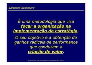 Balanced Scorecard para TI