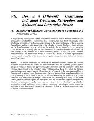 Balanced and restorative justice for juveniles | PDF