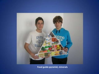 Food guide pyramid, minerals
 