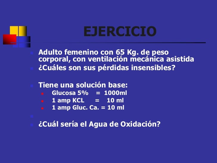 Balance de liquidos. rossy