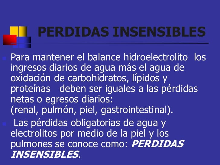 Balance de liquidos. rossy